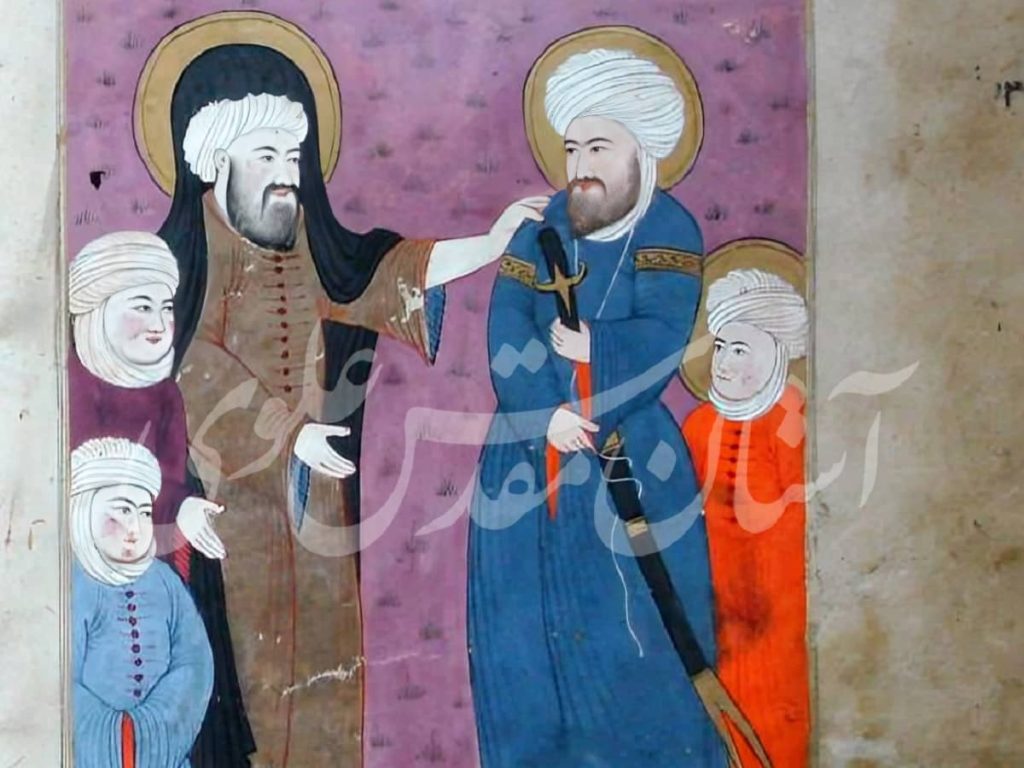 غدیر خم در نسخ خطی