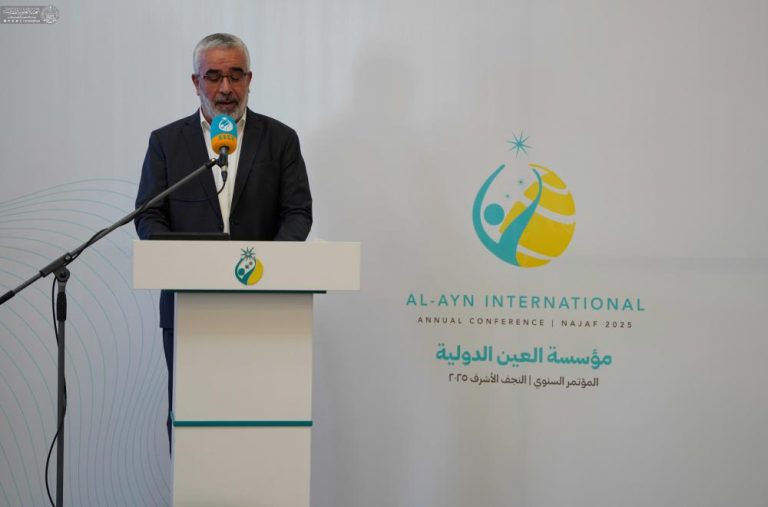 نشست مشورتی مؤسسه بین‌المللی «العین» جهت امور خیریه ای به میزبانی آستان مقدس علوی