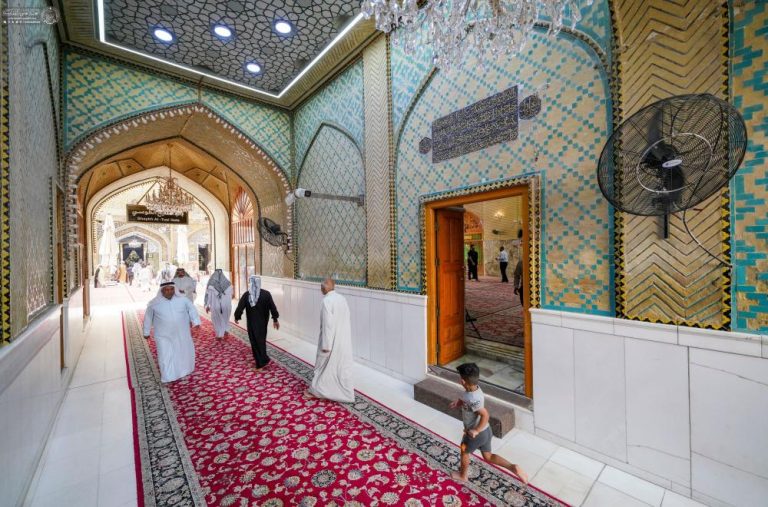 سنگ قبری با قدمت ۶۷۰ سال؛ سندی تاریخی در حرم مطهر علوی