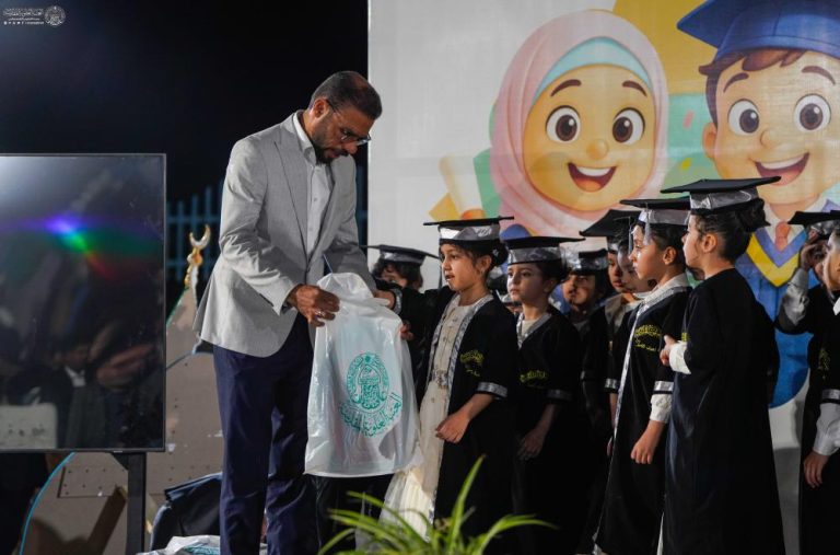برگزاری اولین جشن فارغ‌التحصیلی مهد کودک «احباب امیر» به میزبانی آستان مقدس علوی