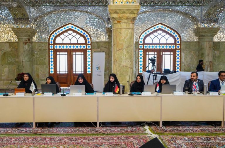 نشست مشورتی مؤسسه بین‌المللی «العین» جهت امور خیریه ای به میزبانی آستان مقدس علوی