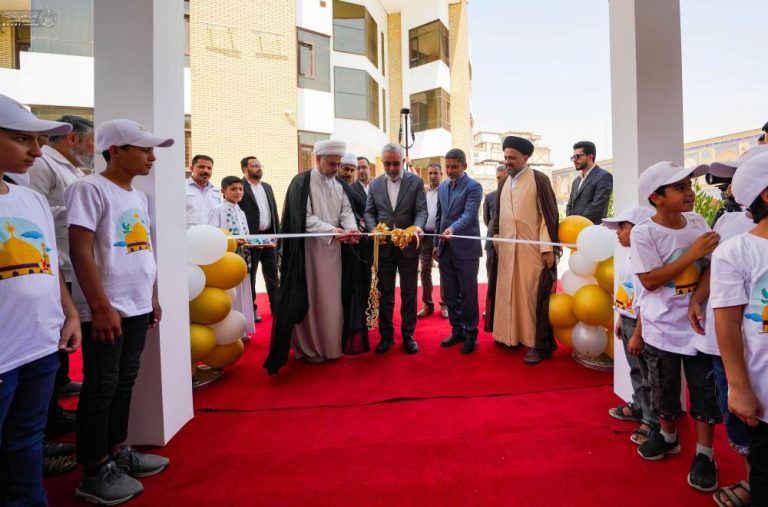 افتتاح چهارمین دوره «نمایشگاه کتاب کودک» با حضور تولیت آستان مقدس علوی به مناسبت عید غدیر