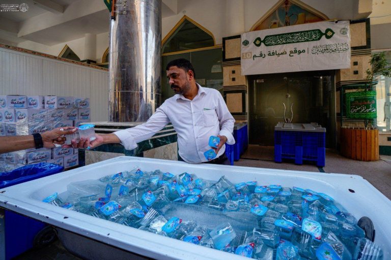 خدمات‌رسانی مستمر آستان مقدس علوی به زائران علوی