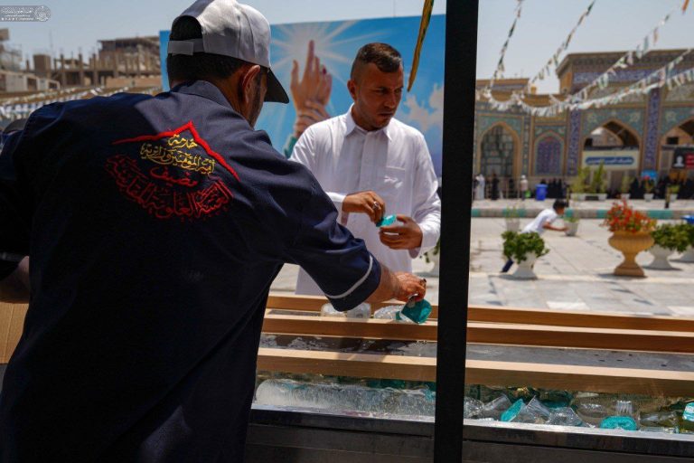 خدمات‌رسانی مستمر آستان مقدس علوی به زائران علوی