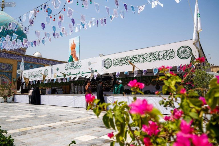 خدمات‌رسانی مستمر آستان مقدس علوی به زائران علوی
