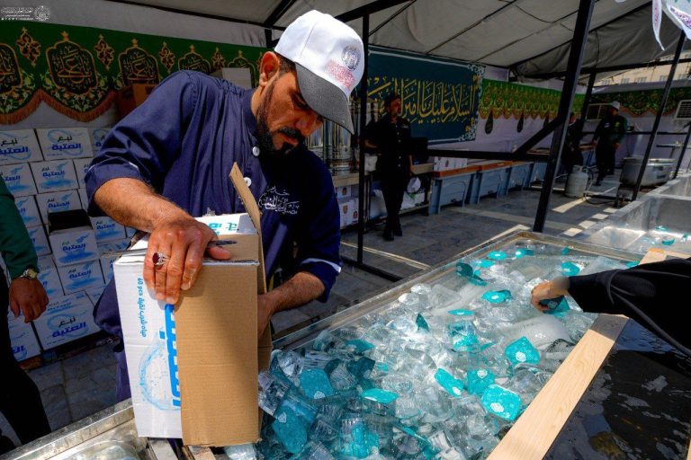 خدمات‌رسانی مستمر آستان مقدس علوی به زائران علوی