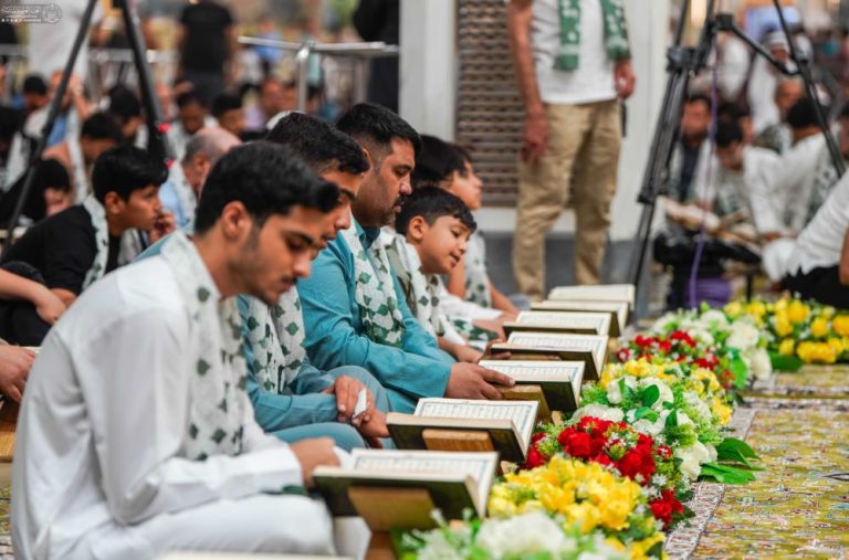 برگزاری محفل قرآنی همزمان با هفته بین‌المللی غدیر به همت آستان مقدس علوی