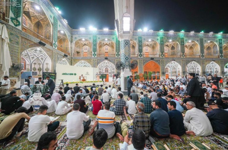 برگزاری محفل قرآنی همزمان با هفته بین‌المللی غدیر به همت آستان مقدس علوی