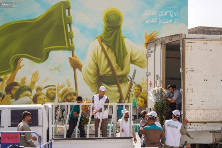 استقبال از عید بزرگ غدیر با هزاران شاخه گل طبیعی