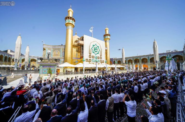 حذف شرط: مراسم تجدید بیعت خادمان مراسم تجدید بیعت خادمان