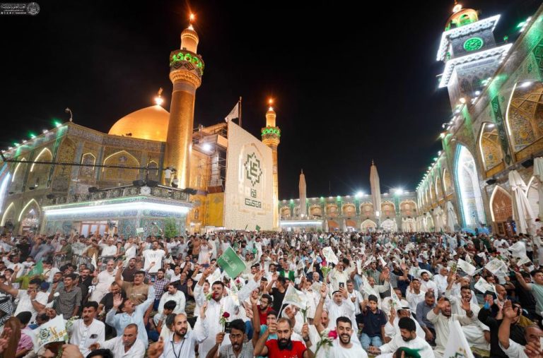 جشن مردمی آستان مقدس علوی در هفته بین‌المللی غدیر
