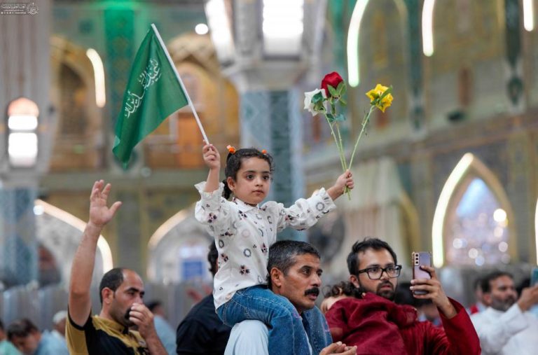 جشن مردمی آستان مقدس علوی در هفته بین‌المللی غدیر