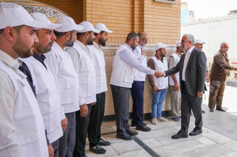 ارسال کاروان ویژه‌ خدمت‌رسانی به زائران بیت‌الله الحرام توسط آستان مقدس علوی