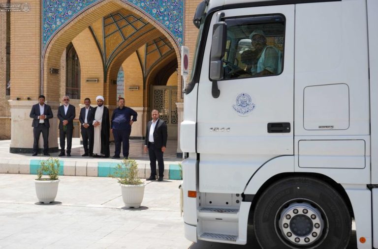 ارسال کاروان ویژه‌ خدمت‌رسانی به زائران بیت‌الله الحرام توسط آستان مقدس علوی
