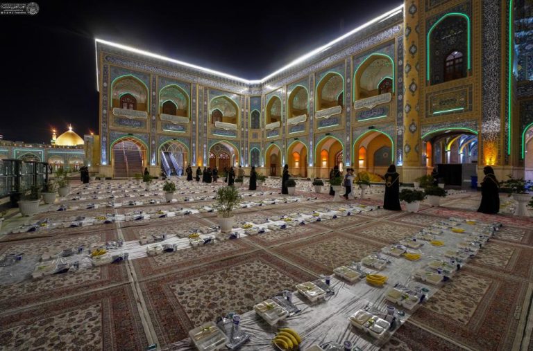 ضیافتی بزرگ در شب عید غدیر