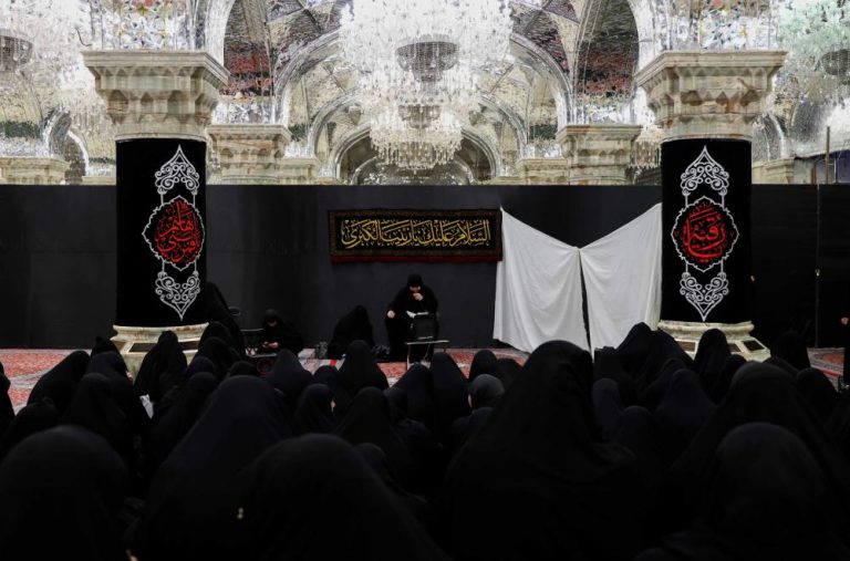 آستان مقدس علوی میزبان هیأتی از بانوان آستان مقدس حسینی