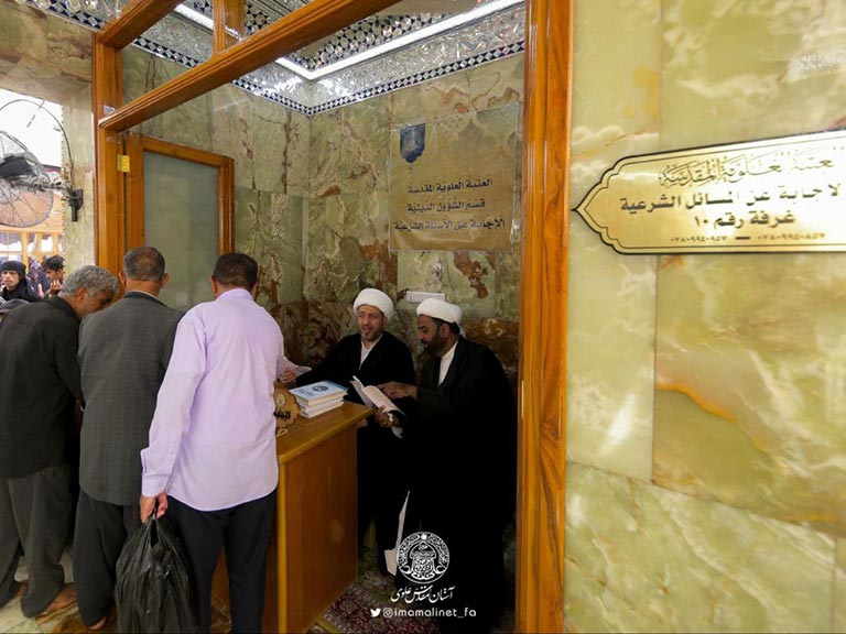 خدمات فرهنگی در اربعین سال گذشته در آستان مقدس علوی