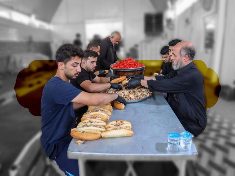 میزبانی مواکب علوی