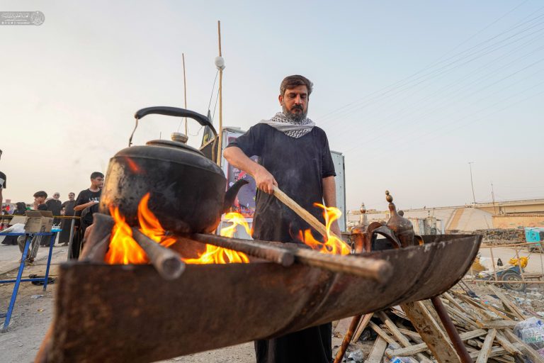 شور حسینی در مسیر نجف به کربلا