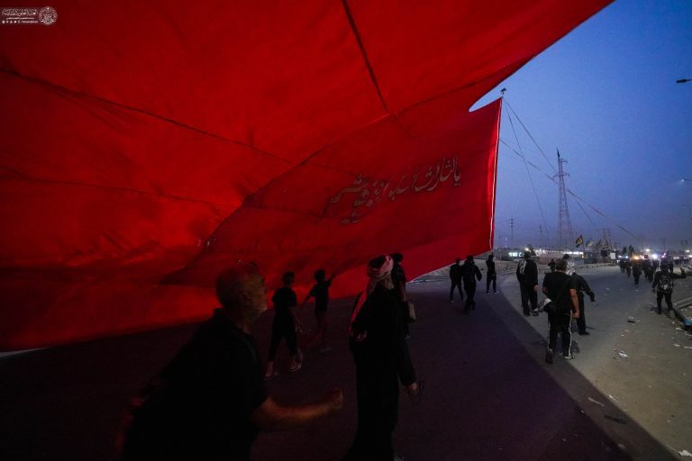 شور حسینی در مسیر نجف به کربلا