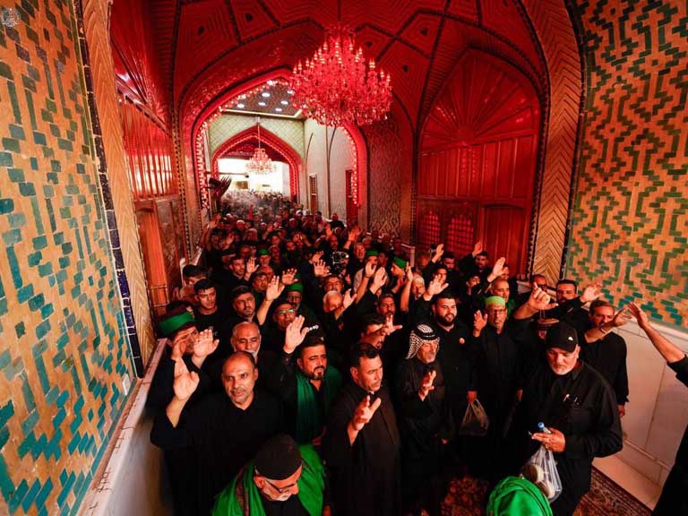 دسته عزاداری خادمین