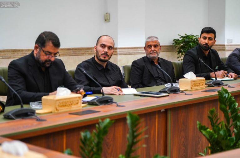 برگزاری نشست مرکزی اتاق عملیات زیارت اربعین با حضور تولیت آستان مقدس علوی