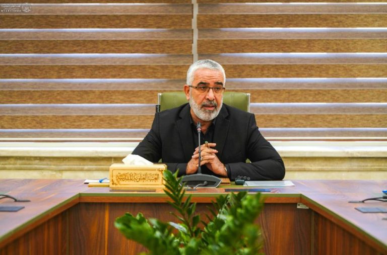 برگزاری نشست مرکزی اتاق عملیات زیارت اربعین با حضور تولیت آستان مقدس علوی