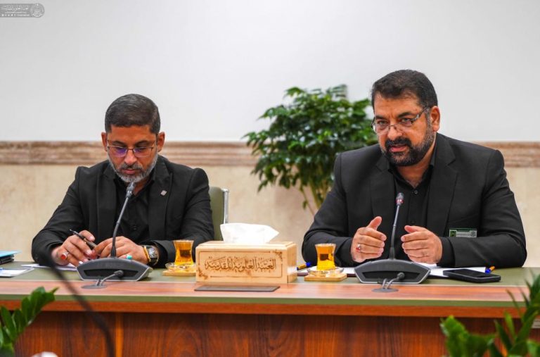 برگزاری نشست مرکزی اتاق عملیات زیارت اربعین با حضور تولیت آستان مقدس علوی