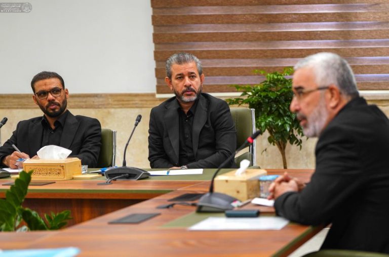 برگزاری نشست مرکزی اتاق عملیات زیارت اربعین با حضور تولیت آستان مقدس علوی