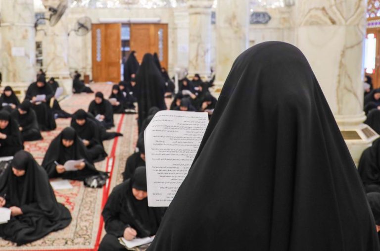 مشارکت ۸۰۰ دانش آموز در آزمون مبلغان دینی جهت آمادگی در مراسم اربعین
