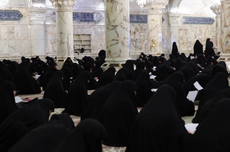 مشارکت ۸۰۰ دانش آموز در آزمون مبلغان دینی جهت آمادگی در مراسم اربعین