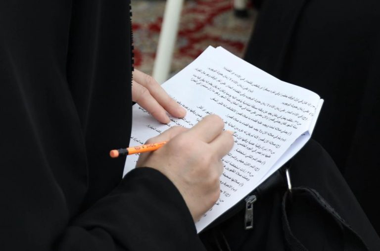 مشارکت ۸۰۰ دانش آموز در آزمون مبلغان دینی جهت آمادگی در مراسم اربعین