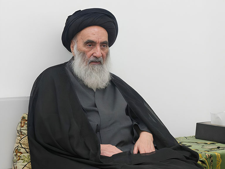 پیام تسلیت آیت‌الله سیستانی در پی آتش‌سوزی مرگبار در عراق