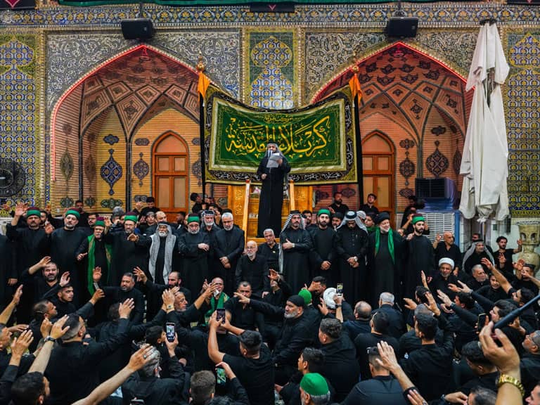 عزاداری اهالی کربلا