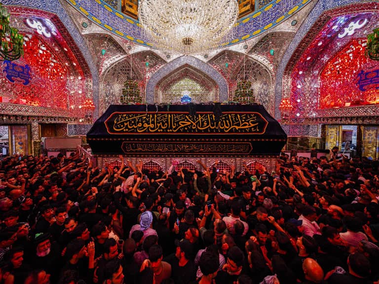 حضور گسترده عزاداران