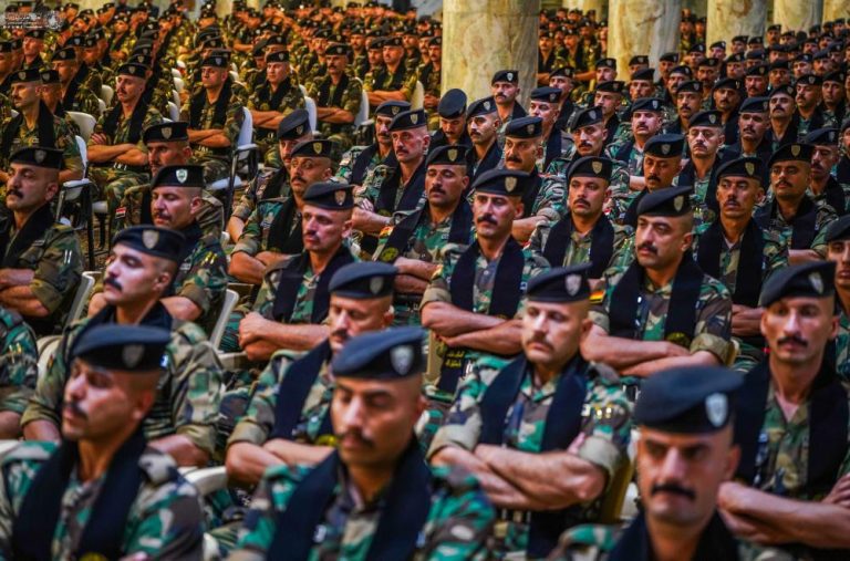 قدردانی آستان مقدس علوی از خدمات دانشجویان دانشکده افسری به زوار اربعین