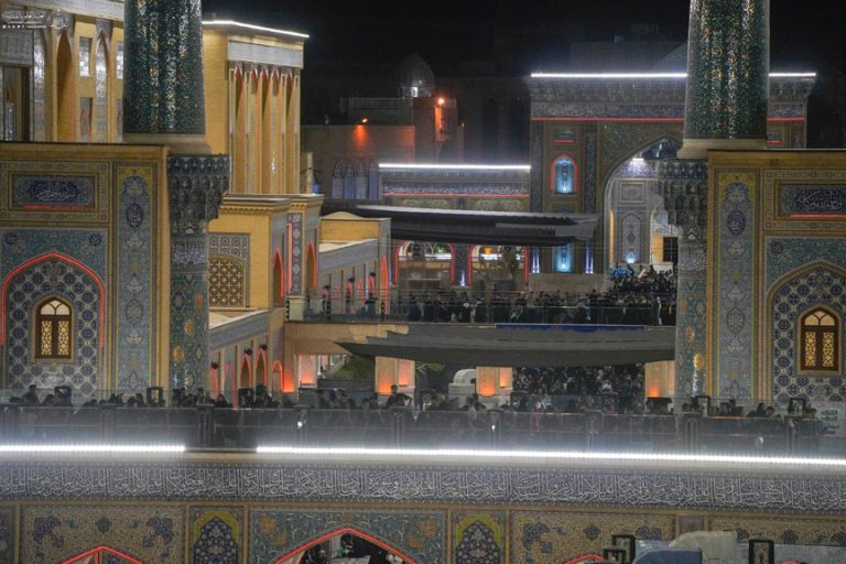 اسکان در شبستان حضرت زهرا