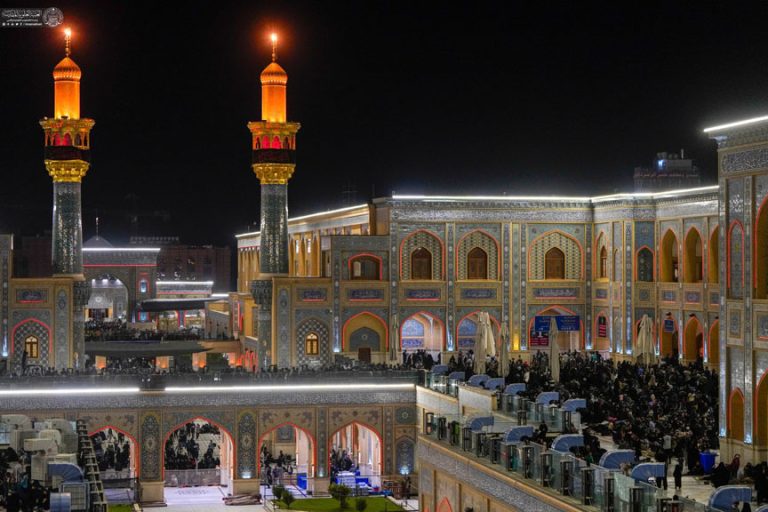 اسکان در شبستان حضرت زهرا