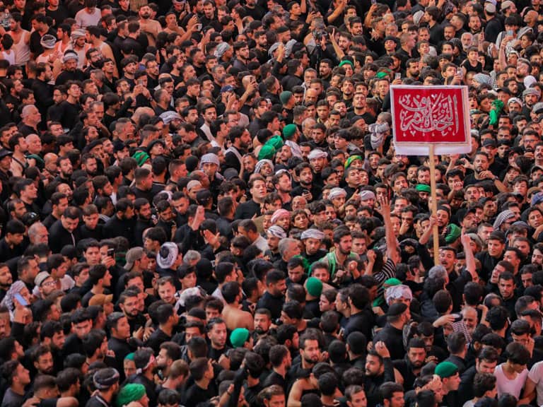 عزاداری باشکوه اهالی نجف