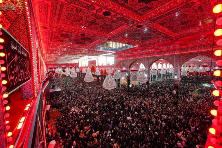 عزاداری باشکوه اهالی نجف