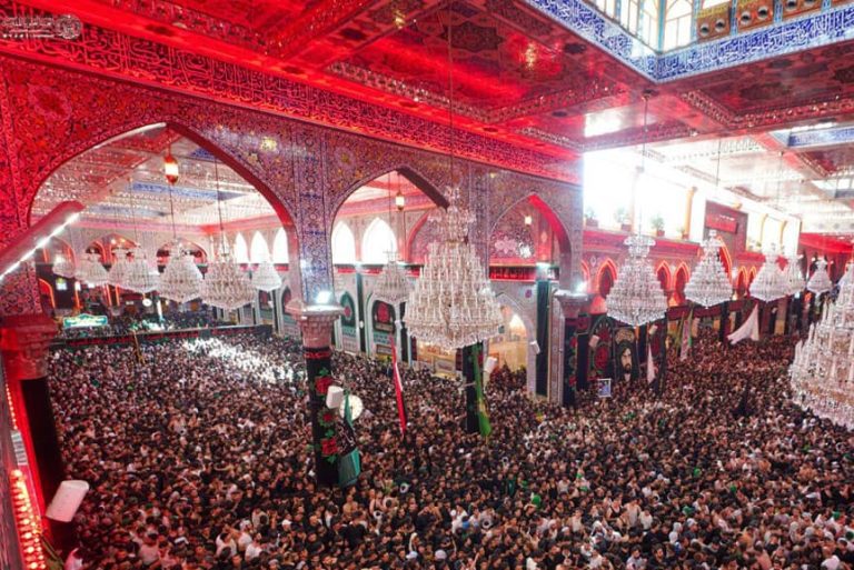 عزاداری باشکوه اهالی نجف