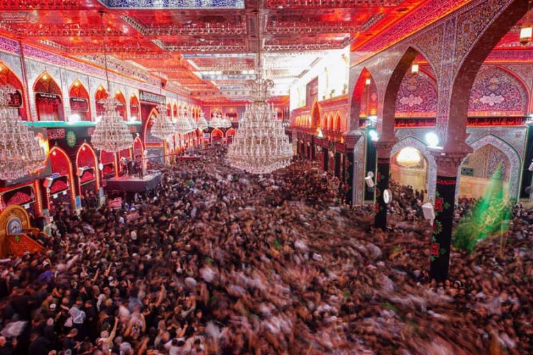 عزاداری باشکوه اهالی نجف