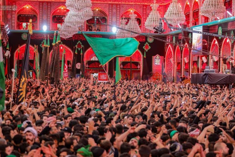 عزاداری باشکوه اهالی نجف