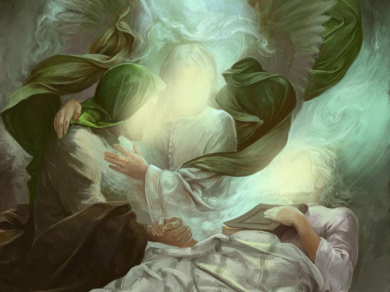 آخرین جمله پیامبر