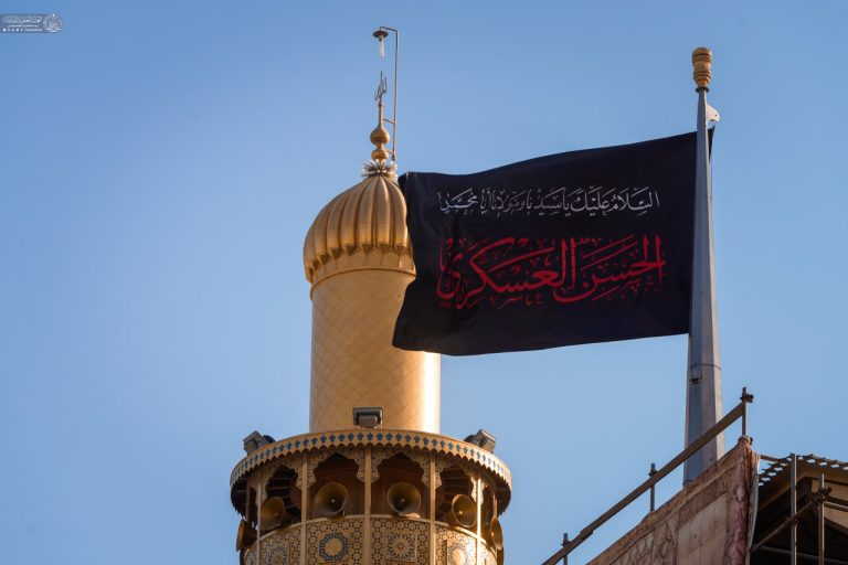 حرم مطهر علوی در سالروز شهادت امام حسن عسکری علیهالسلام
