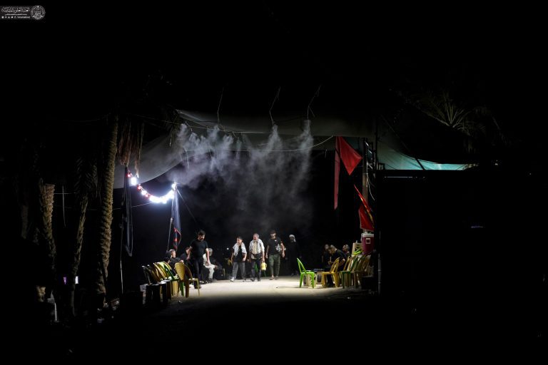 پیاده‌روی شبانه زوار اربعین