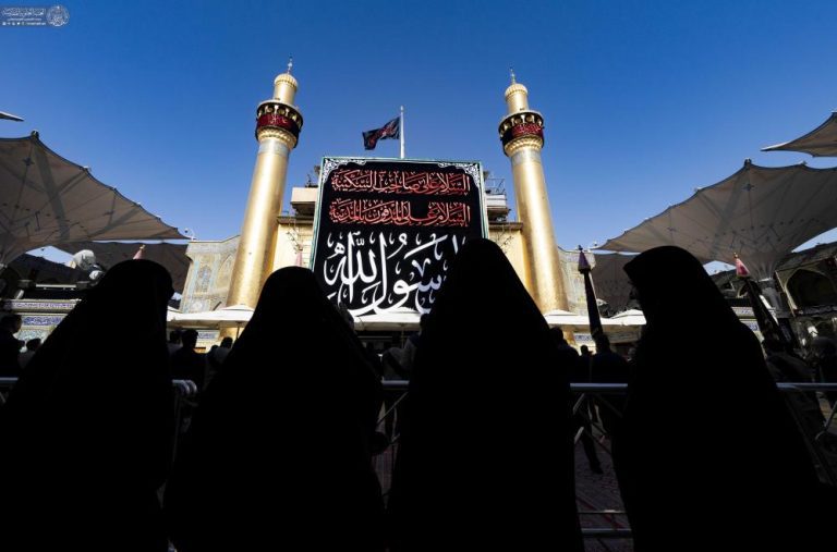 بانوان خادم آستان مقدس علوی در ایام شهادت پیامبر صلیاللهعلیهوآله