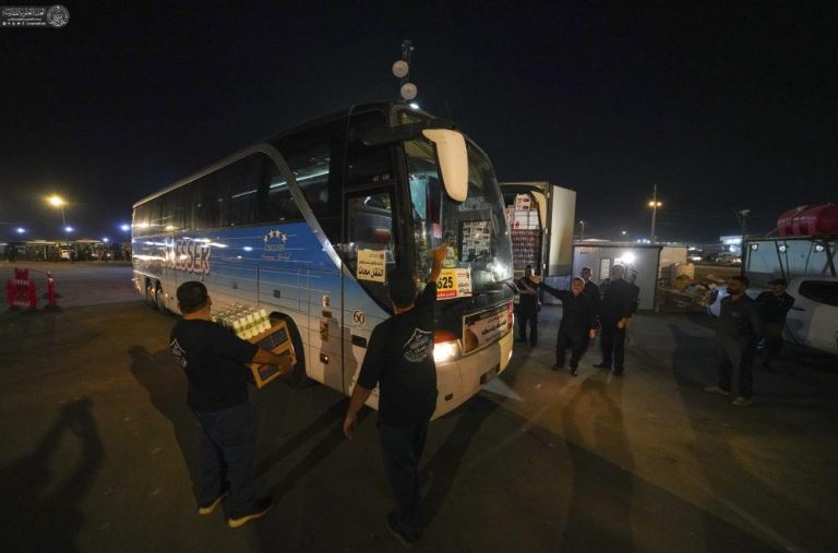 خودروی آستان مقدس علوی ویژه بازگشت زائران اربعین حسینی