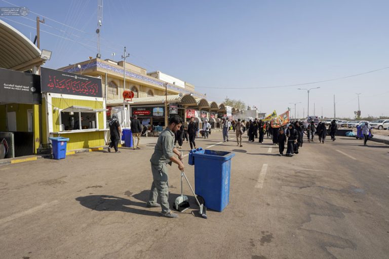 خدمات گسترده به زائران اربعین