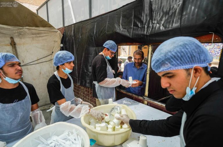 خدمت رسانی موکب امام حسن علیه‌السلام